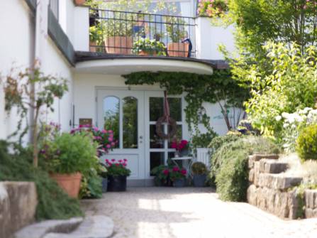 Eingangsbereich Landhotel Altes Kurhaus