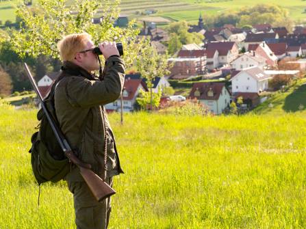 Jäger im Feld