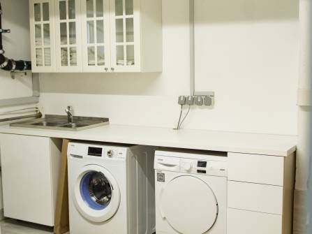 Wäscheraum Waschmaschine