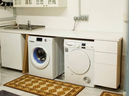 Wäscheraum Waschmaschine