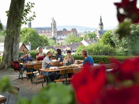 Biergarten Bamberg Auf dem Bierkeller