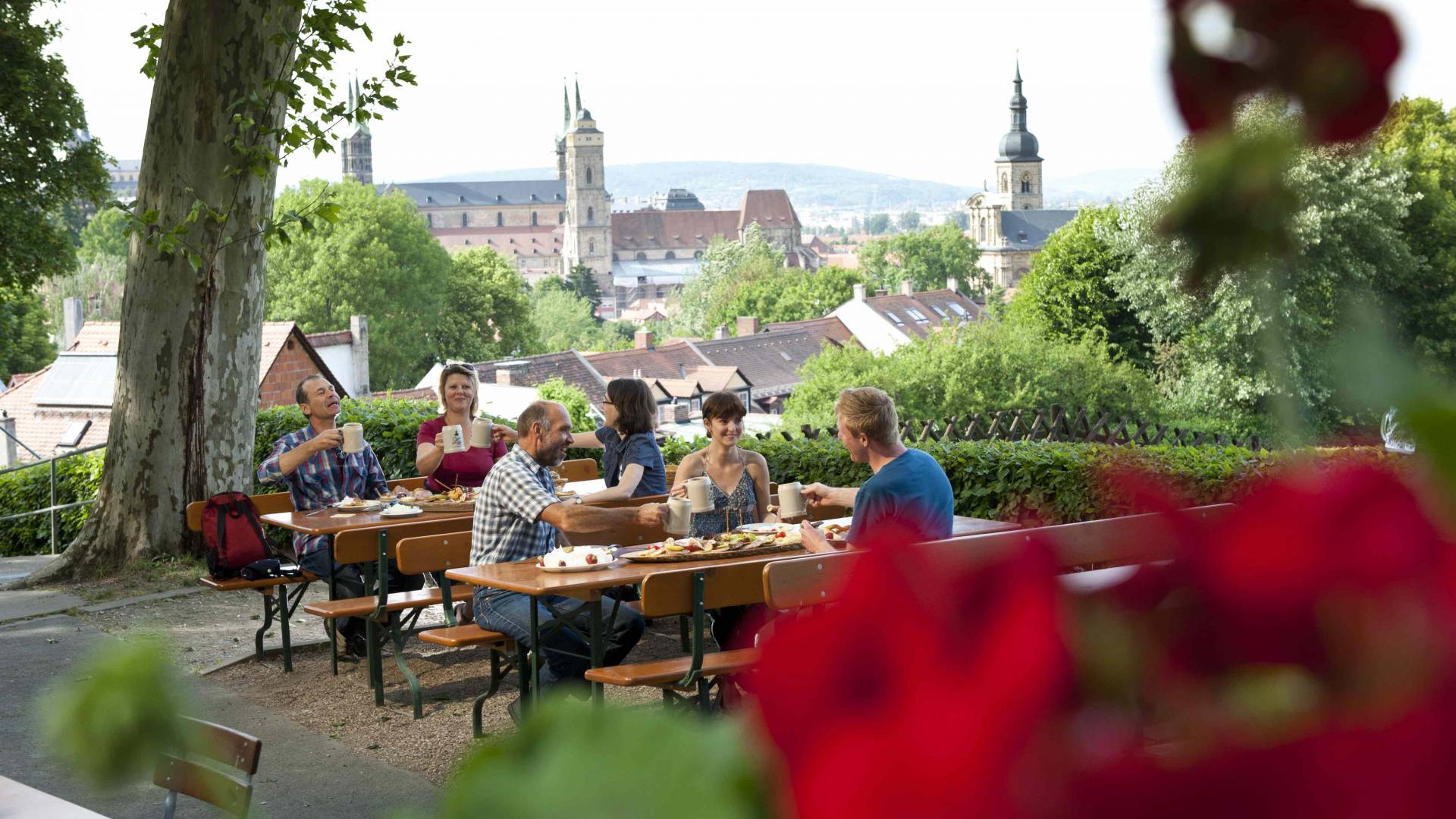 Biergarten Bamberg Auf dem Bierkeller