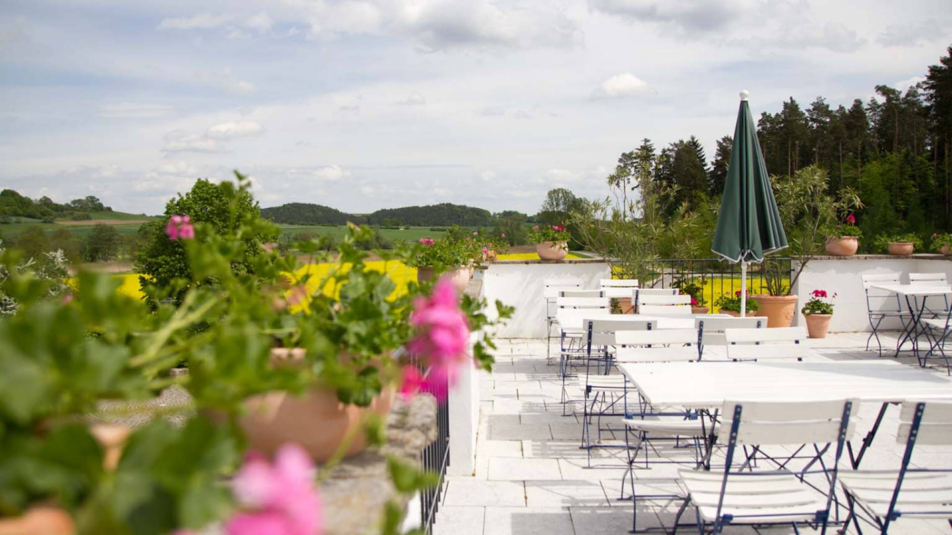 Sonnenterrasse Landhotel Altes Kurhaus