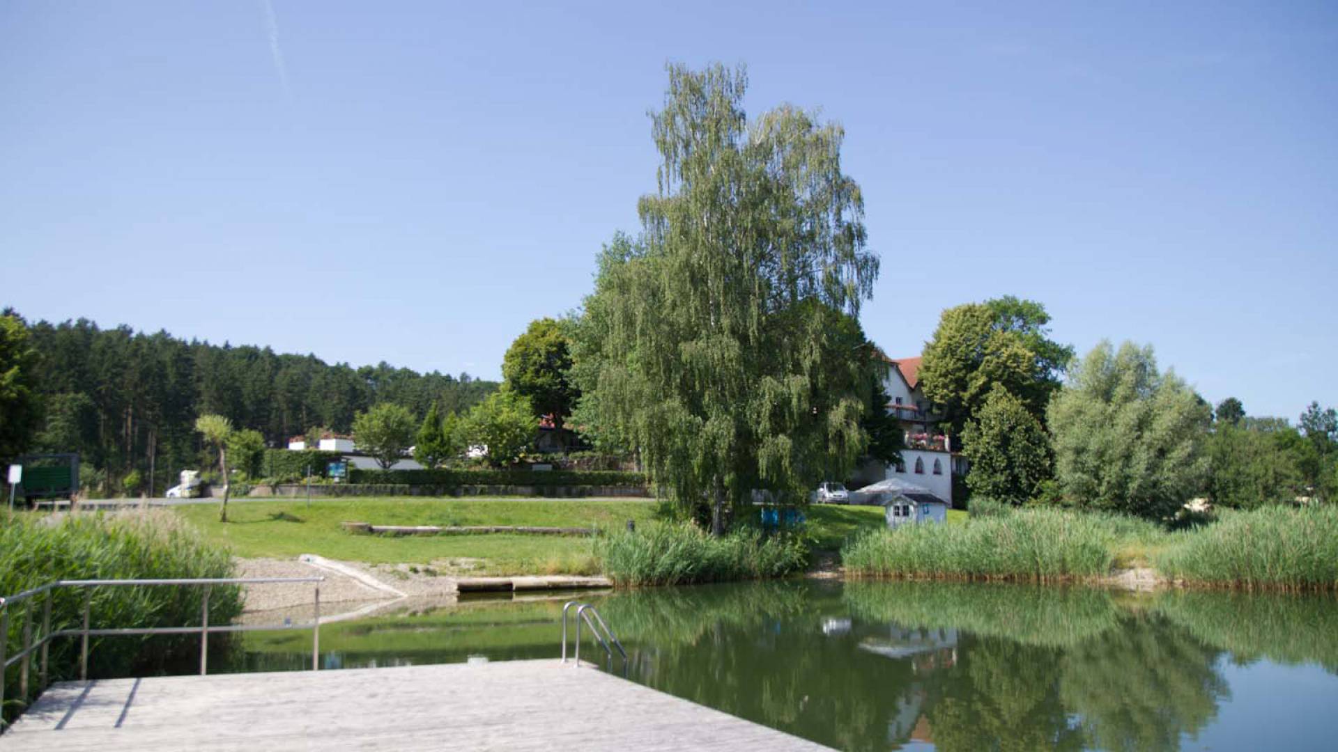 Badesee am Hotel Altes Kurhaus 