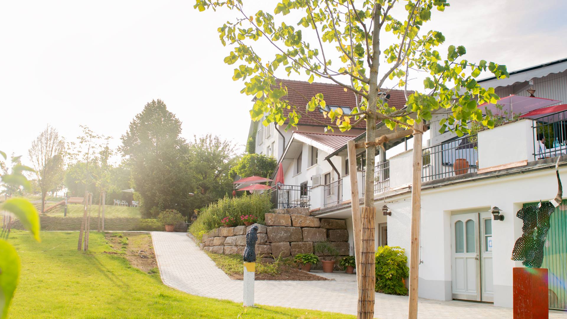 Gartenanlage Landhotel Altes Kurhaus