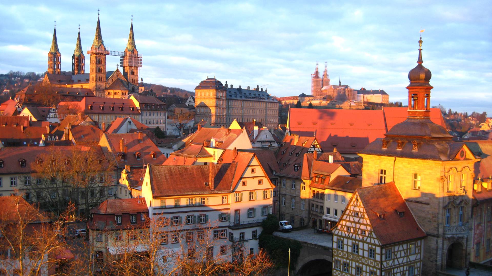 Sonnenuntergang Bamberg